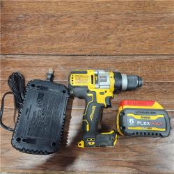 AS-IS Dewalt FLEXVOLT 20 Volt 1/2 in. Brushless Cordless Hammer Drill/Driver Kit (Battery & Charger)