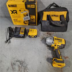 HOUSTON LOCATION - AS-IS DEWALT 20V MAX* XR 1/2  High Torque Impact Wrench with Hog Ring Anvil