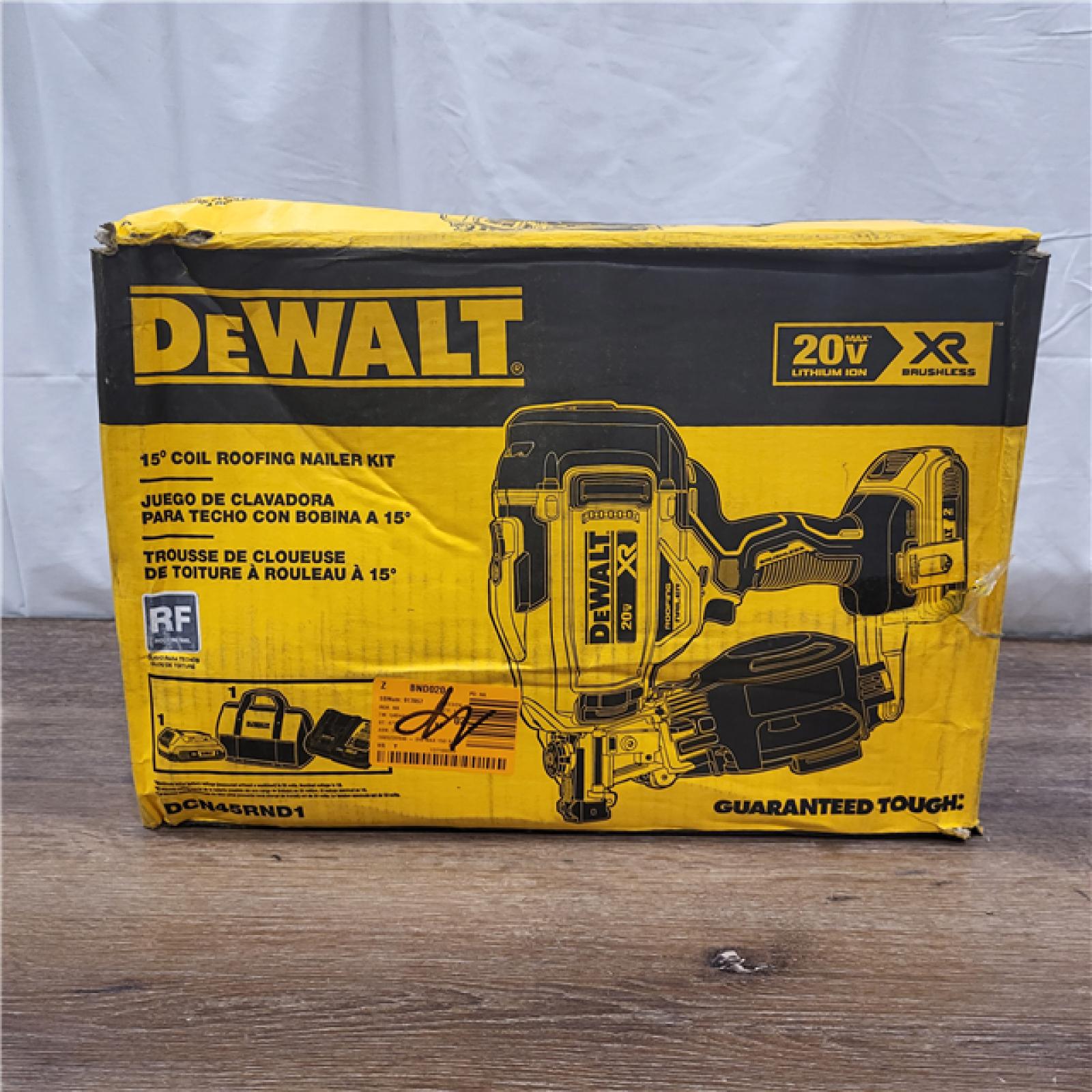 AS-IS DEWALT 2007898 Roofing Nailer Cordless