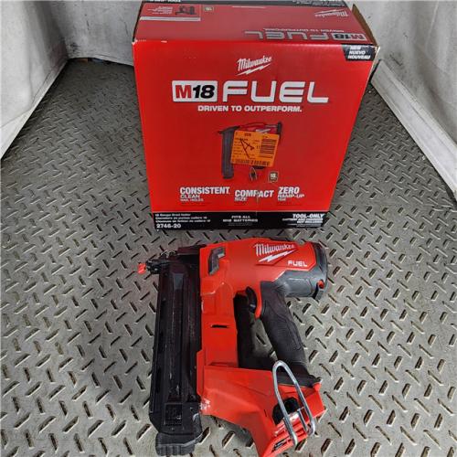 HOUSTON LOCATION - AS-IS Milwaukee M18 Fuel 18V Brushless 18-Gauge Brad Nailer 2746-20 (Bare Tool)