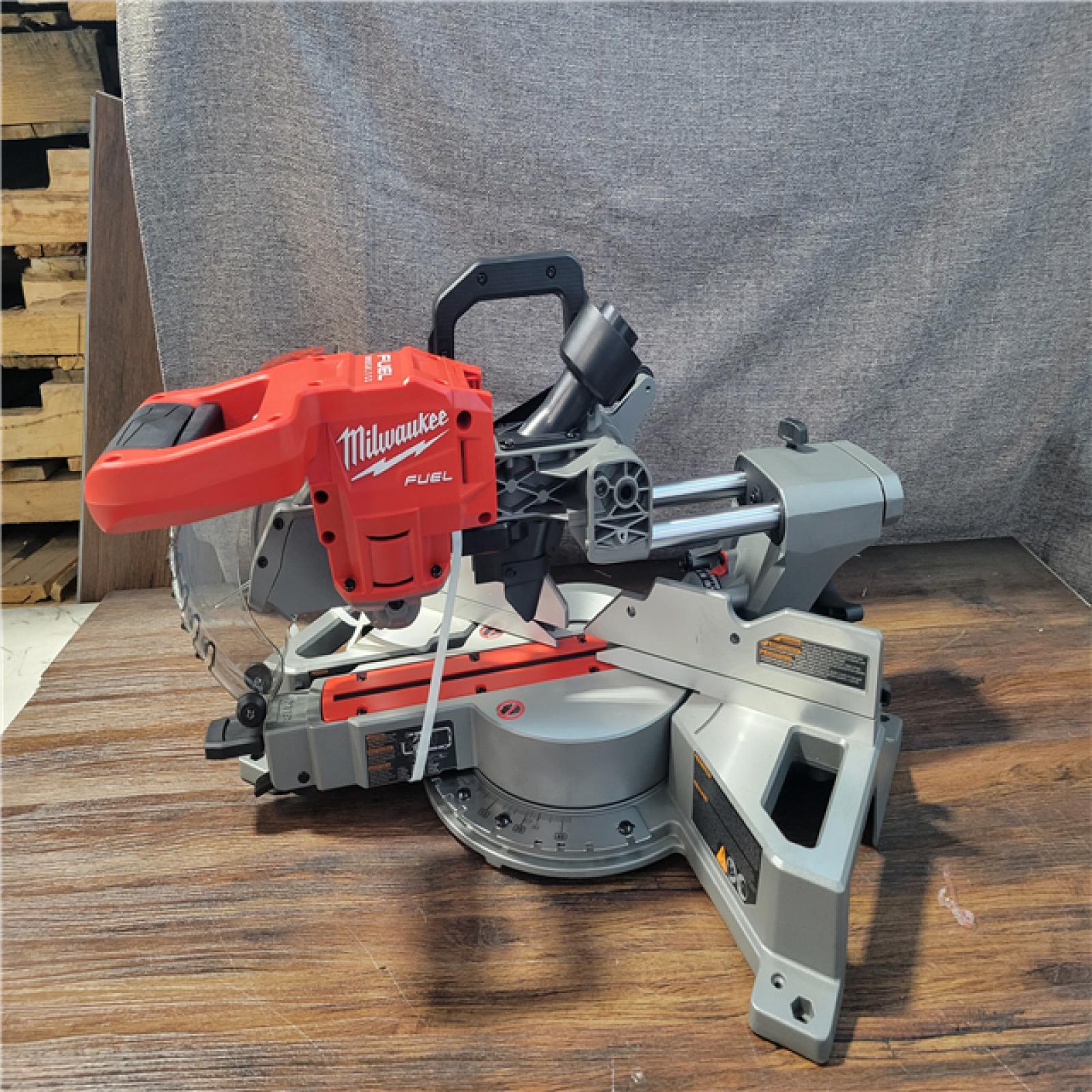 CALIFORNIA NEW MILWAUKEE 7-1/4 DUAL BEVEL SLIDING COMPOUND MITER SAW (TOOL-ONLY)