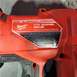 HOUSTON LOCATION - AS-IS M18 FUEL 18-Volt Lithium-Ion Brushless Cordless Coil Roofing Nailer (Tool Only)