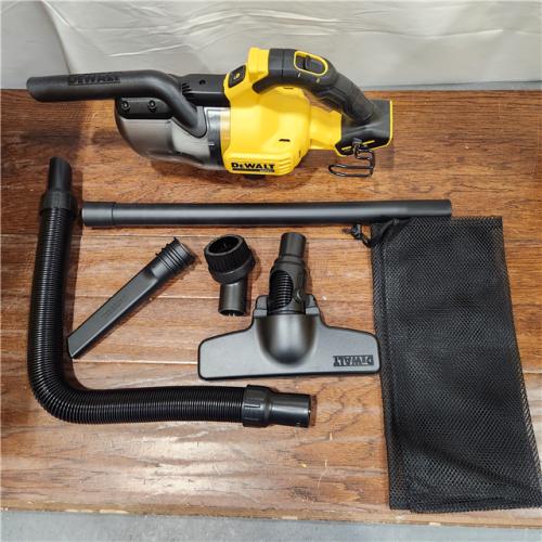 AS-IS DEWALT 20V Lithium-Ion Cordless Dry Hand Vacuum kit  (Tool Only)