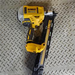 HOUSTON LOCATION - AS-IS (APPEARS LIKE NEW) DEWALT 20V MAX XR Lithium-Ion Electric Cordless Brushless 2-Speed 21° Plastic Collated Framing Nailer (Tool Only)