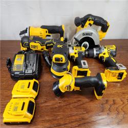 AS-IS DEWALT 20V MAX Cordless (7-Tool) Combo Kit with Tough System