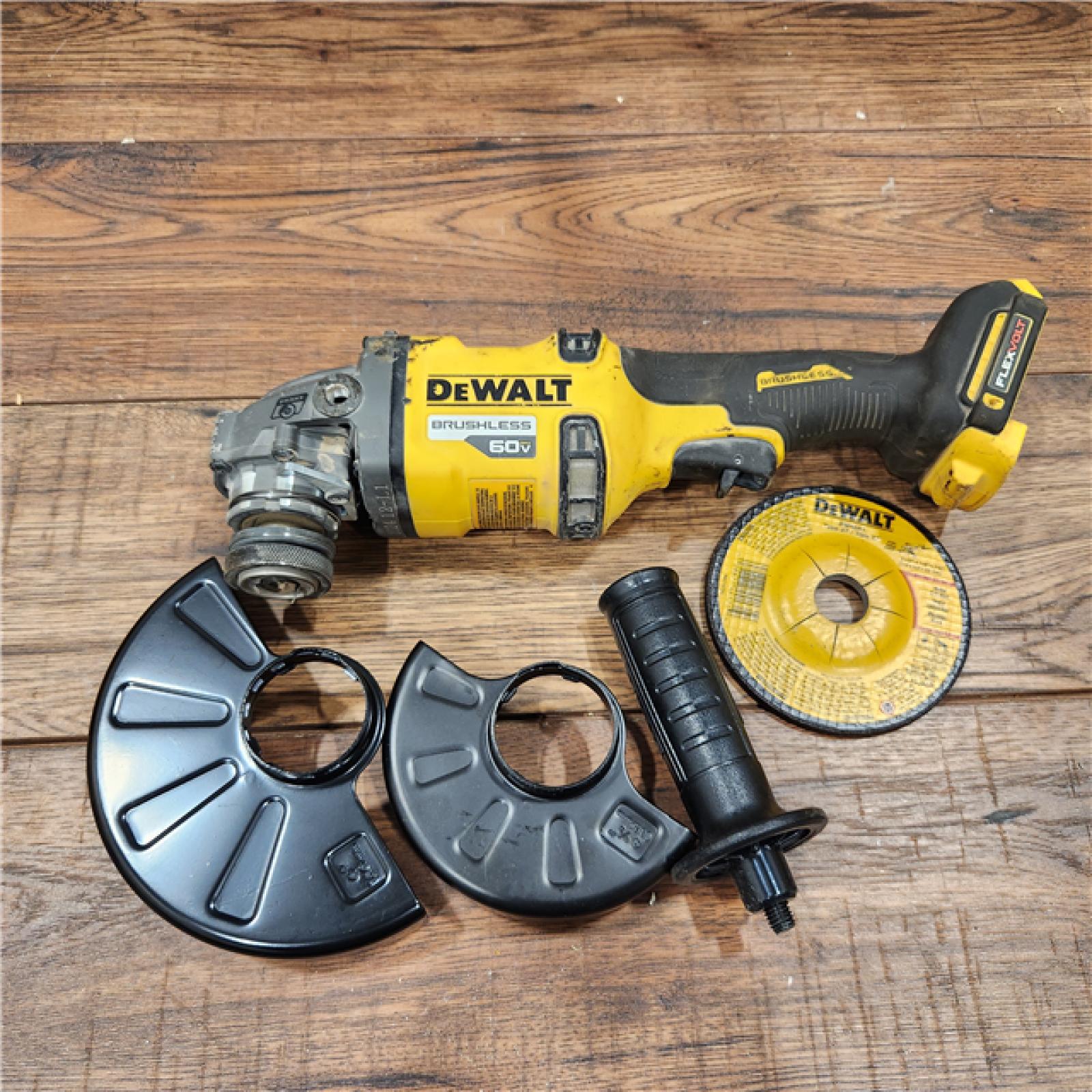 AS-IS DeWalt FLEXVOLT 60V MAX Cordless Grinder  4.5 - 6   9000 RPM  1 EA (115-DCG418B)