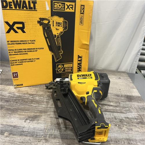 AS-IS DEWALT 20-Volt 21Â° Cordless Framing Nailer (Tool-Only)