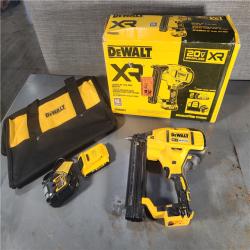 HOUSTON LOCATION - AS-IS DEWALT 20V MAX XR 18 Gauge Brad Nailer Kit