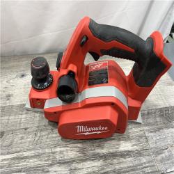 AS-IS Milwaukee M18 18-Volt Lithium-Ion Cordless 3-1/4 in. Planer (Tool-Only)