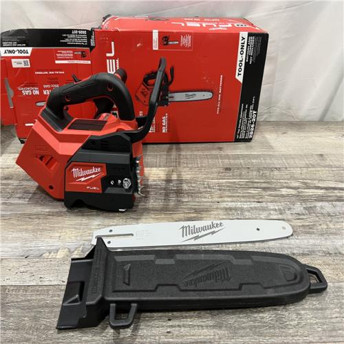 AS-IS Milwaukee Tool 2826-20T M18 FUEL 14  Top Handle 18-Volt Lithium-Ion Brushless Electric Cordless Chainsaw (Tool-Only)