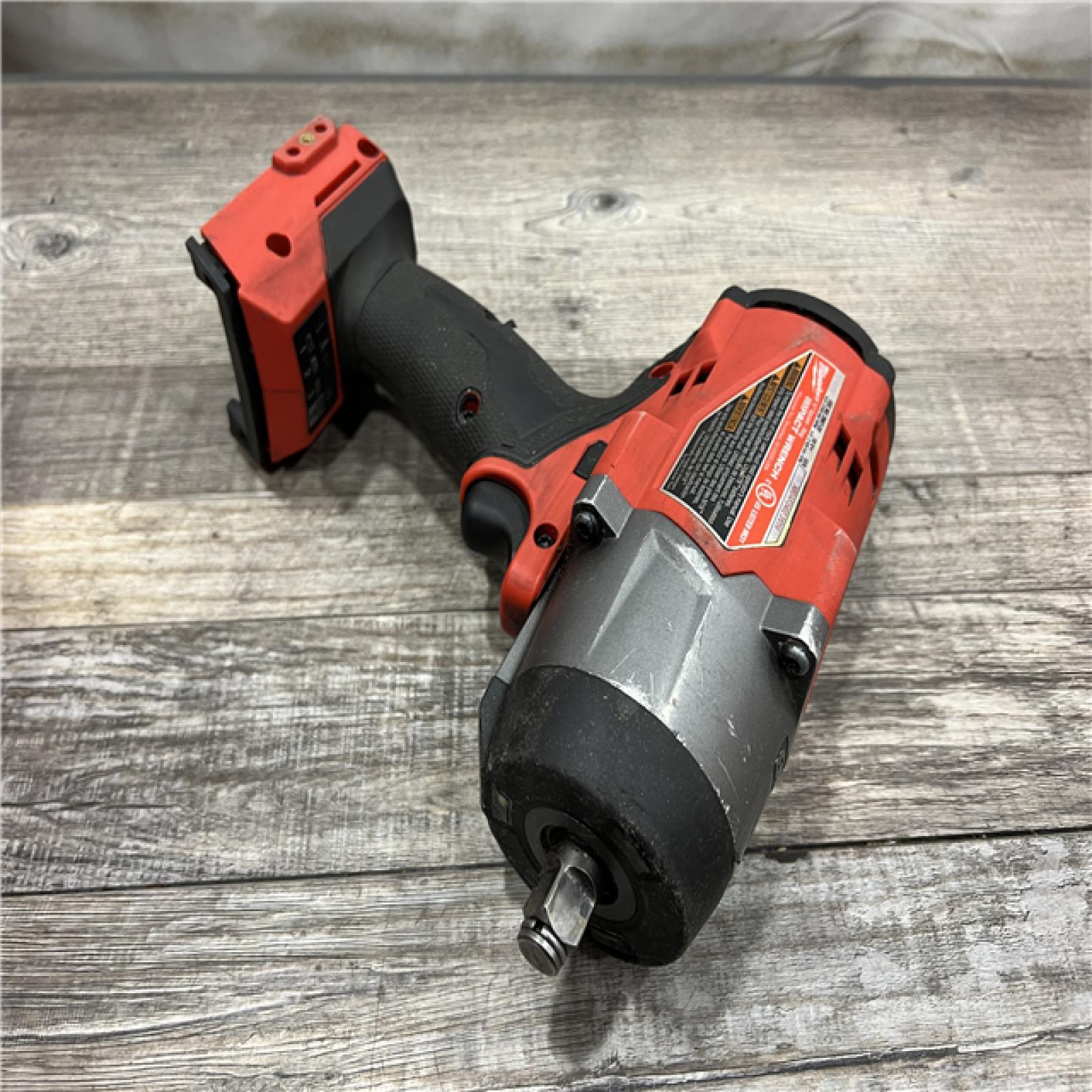 AS-IS Milwaukee M18 1/2 in. Cordless Brushless High Torque Impact Wrench Kit (Battery & Charger)