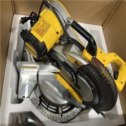 AS-IS DeWalt 15 Amp Corded 12 in. Compound Double Bevel Miter Saw
