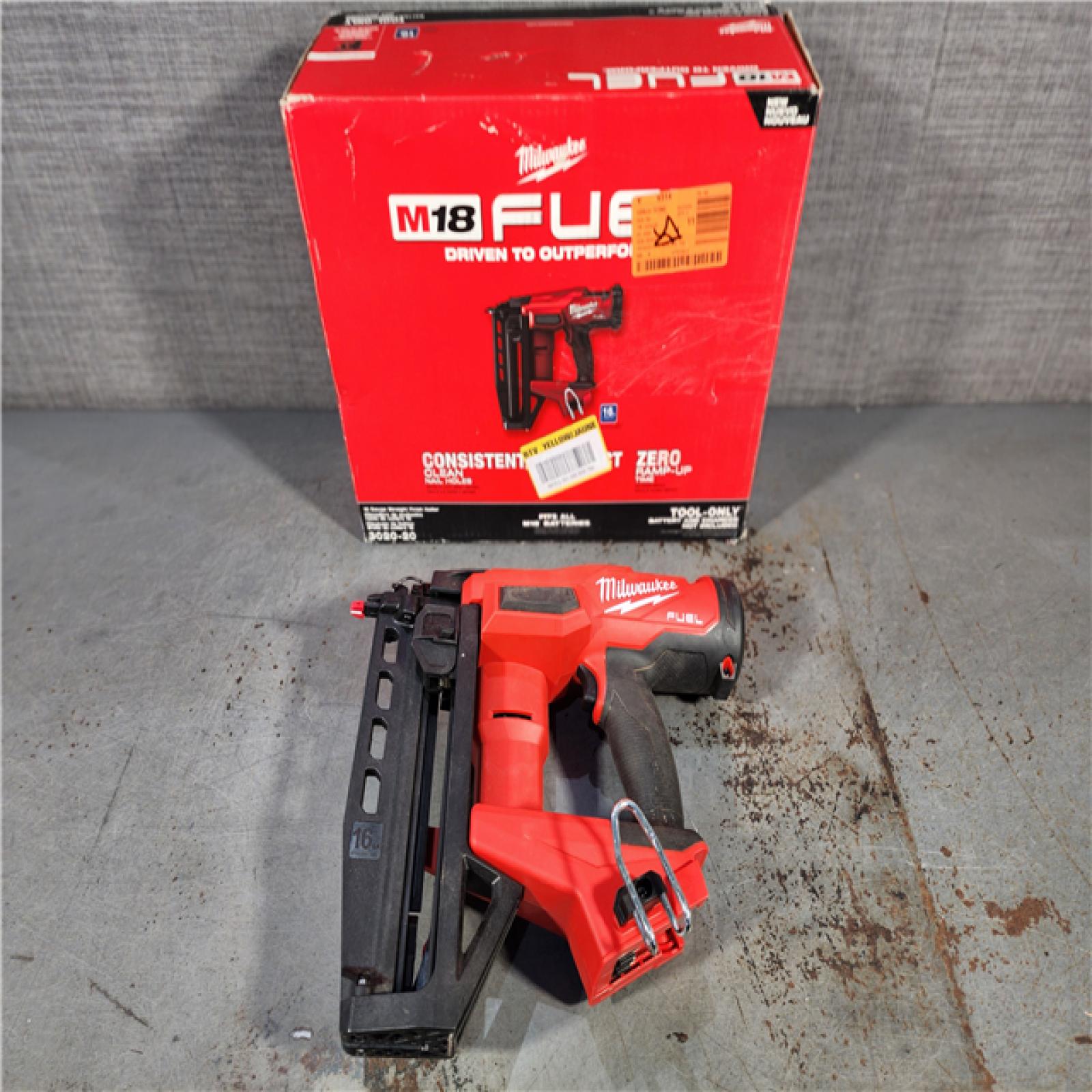 HOUSTON LOCATION - AS-IS Milwaukee Tool Cordless Finish Nail Gun 18 V 3020-20