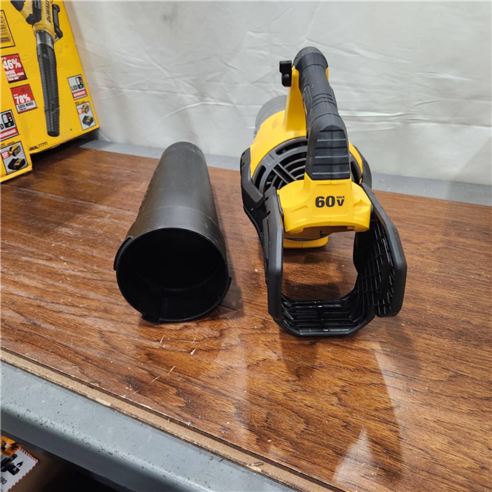 AS-IS DEWALT Brushless Cordless Battery Powered Axial Leaf Blower (Tool Only)