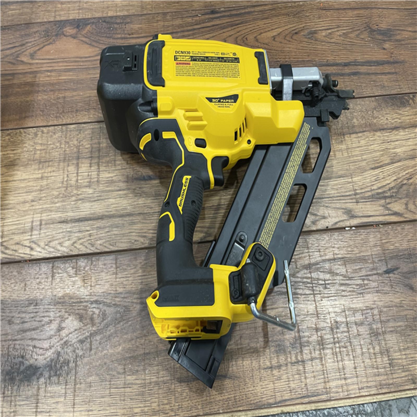 AS-IS DEWALT 20-Volt 30Â° Cordless Framing Nailer (Tool-Only)