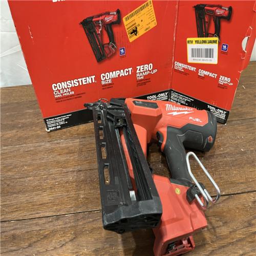 AS-ISMilwaukee 2841-20 18V Cordless Gen II 16 Gauge Angled Finish Nailer (Tool Only)