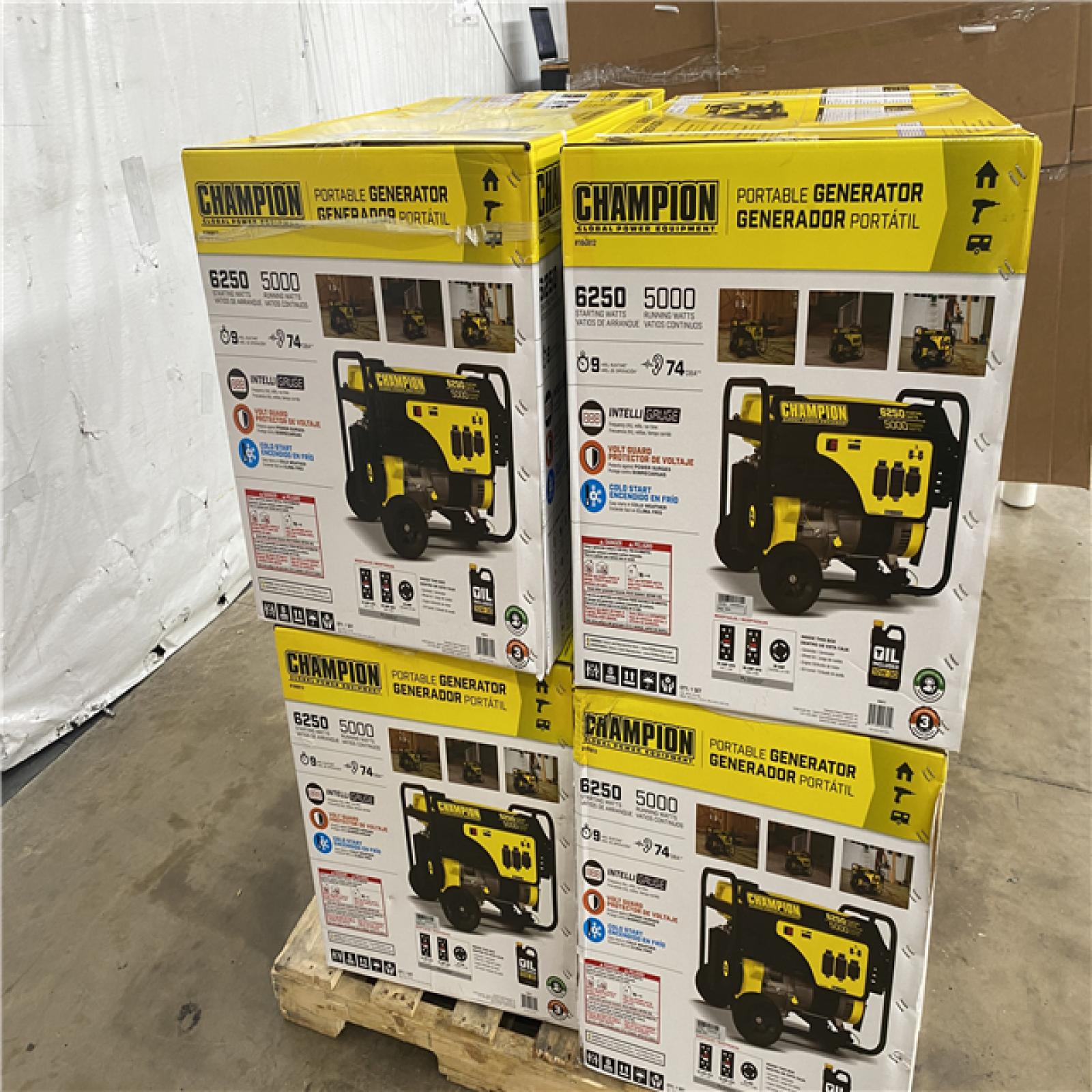 Houston Location - AS-IS Champion 6250 Watts Generator