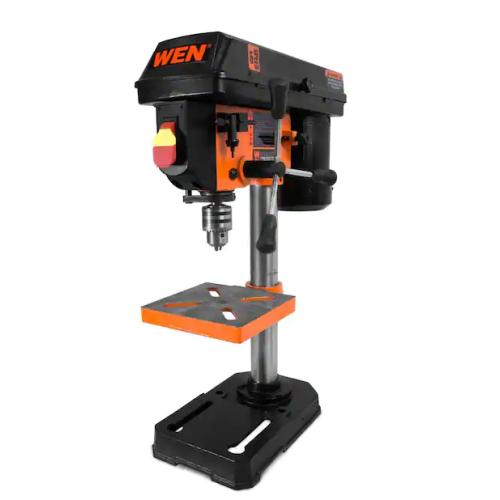 NEW! - WEN 2.3-Amp 8 in. 5-Speed Cast Iron Benchtop Drill Press with 1/2 in. Chuck Capacity