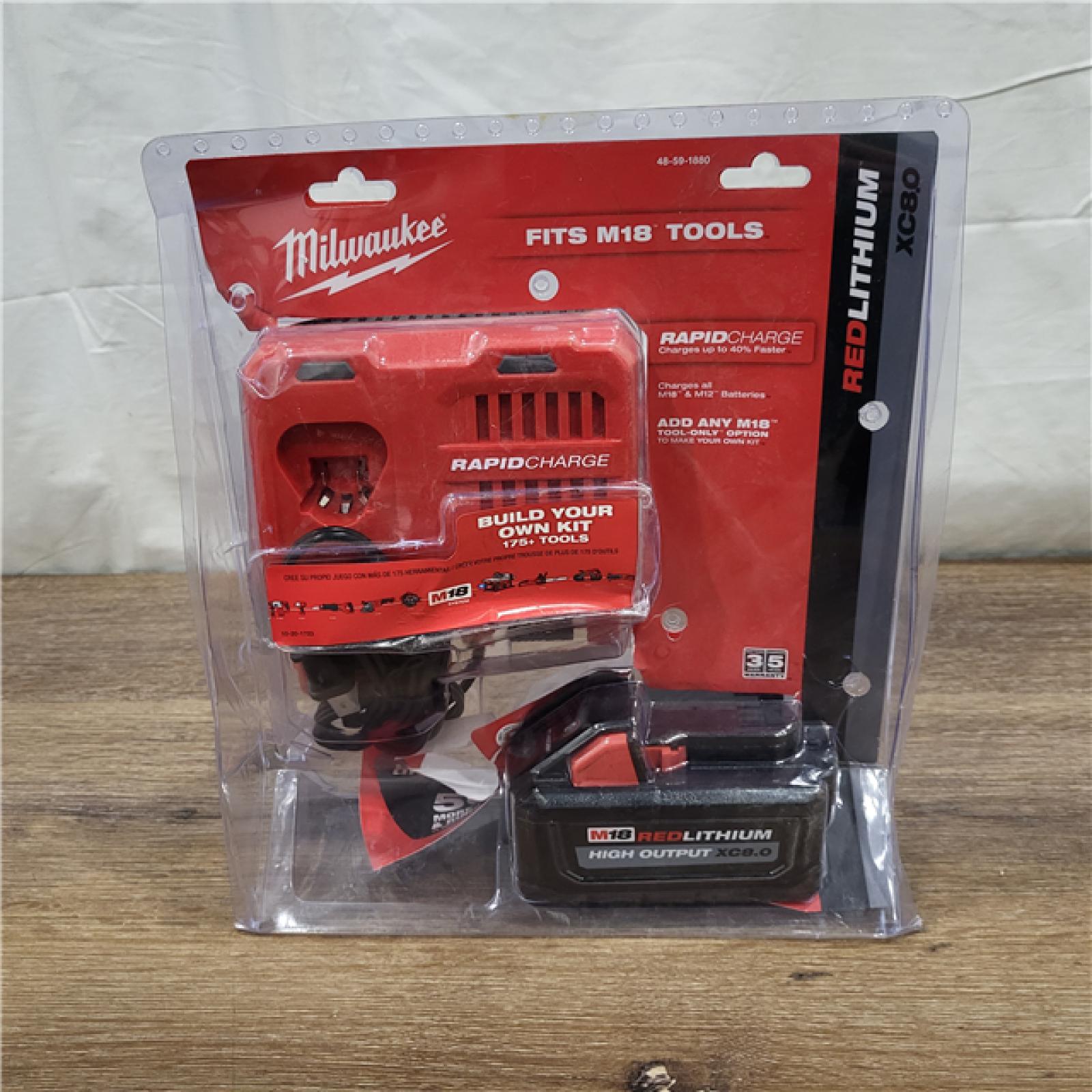 NEW Milwaukee M18 18-Volt Lithium-Ion HIGH OUTPUT Starter Kit