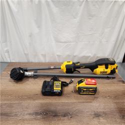 AS-IS FLEXVOLT 60V MAX 17 in. Cordless Battery Powered Attachment Capable Trimmer Kit with (1) FLEXVOLT 3 Ah Battery & Charger