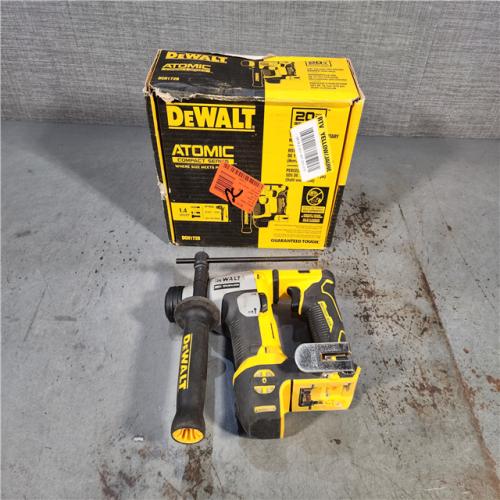 HOUSTON LOCATION - AS-IS Dewalt DCH172B MAX Atomic 20V 5/8 Inch Brushless Cordless SDS Plus Rotary Hammer (Tool Only)