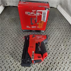 HOUSTON LOCATION - AS-IS M12 FUEL 12-Volt Lithium-Ion Brushless Cordless 18-Guage Compact Brad Nailer (Tool Only)