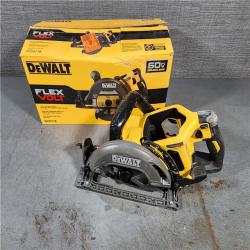 HOUSTON LOCATION - AS-IS DEWALT FLEXVOLT 60V MAX Cordless Brushless 7-1/4 in. Wormdrive Style Circular Saw (Tool Only)