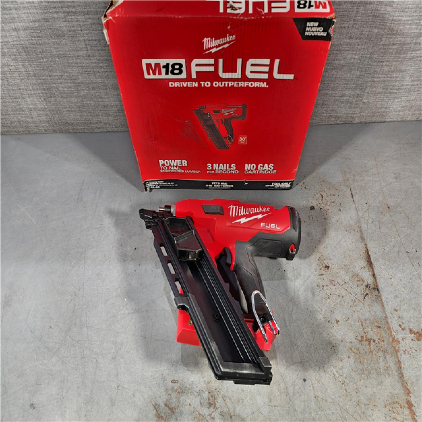 HOUSTON LOCATION - AS-IS M18 FUEL 3-1/2 in. 18-Volt 30-Degree Lithium-Ion Brushless Cordless Framing Nailer (Tool-Only)