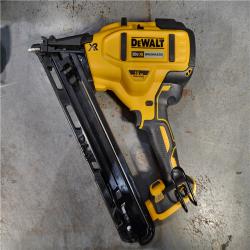 HOUSTON LOCATION - AS-IS DEWALT 20V MAX XR 15 Ga. Cordless 34 Deg Nailer 20 V