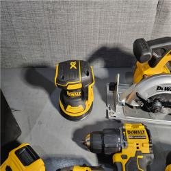 HOUSTON LOCATION - AS-IS Dewalt 20-Volt MAX ToughSystem Lithium-Ion 5-Tool Cordless Combo Kit