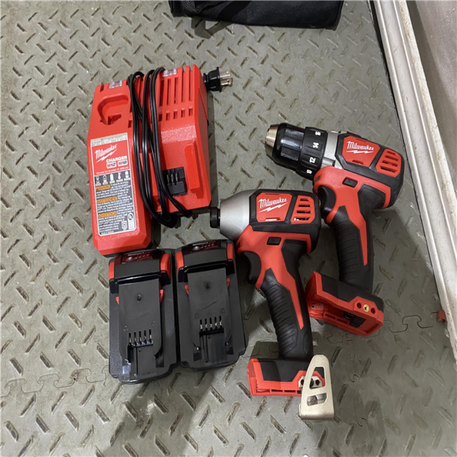 Houston location AS-IS Milwaukee Electric Tools 2691-22 MILWAUKEE M18 COMBO KITS