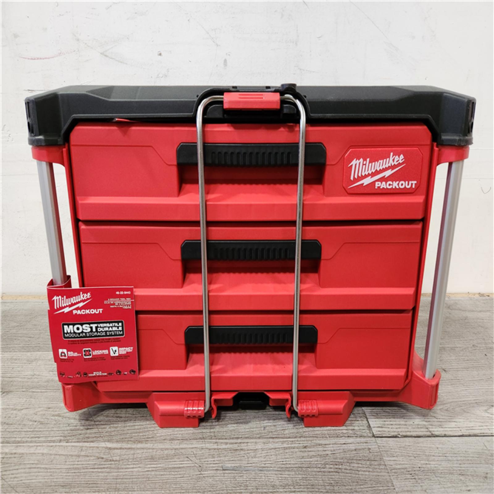 Phoenix Location Milwaukee PACKOUT 22 in. Modular 3-Drawer Tool Box with Metal Reinforced Corners