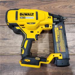 AS-IS DeWalt 20V MAX XR Lithium-Ion Electric Cordless 18-Gauge Brad Nailer (Tool Only)