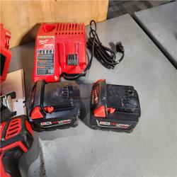 HOUSTON LOCATION - AS-IS MILWAUKEE 9 TOOL COMBO KIT W/ 2 BATTERY & CHARGER