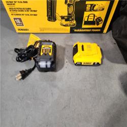 HOUSTON LOCATION - AS-IS DEWALT 20V MAX XR 18 Gauge Brad Nailer Kit