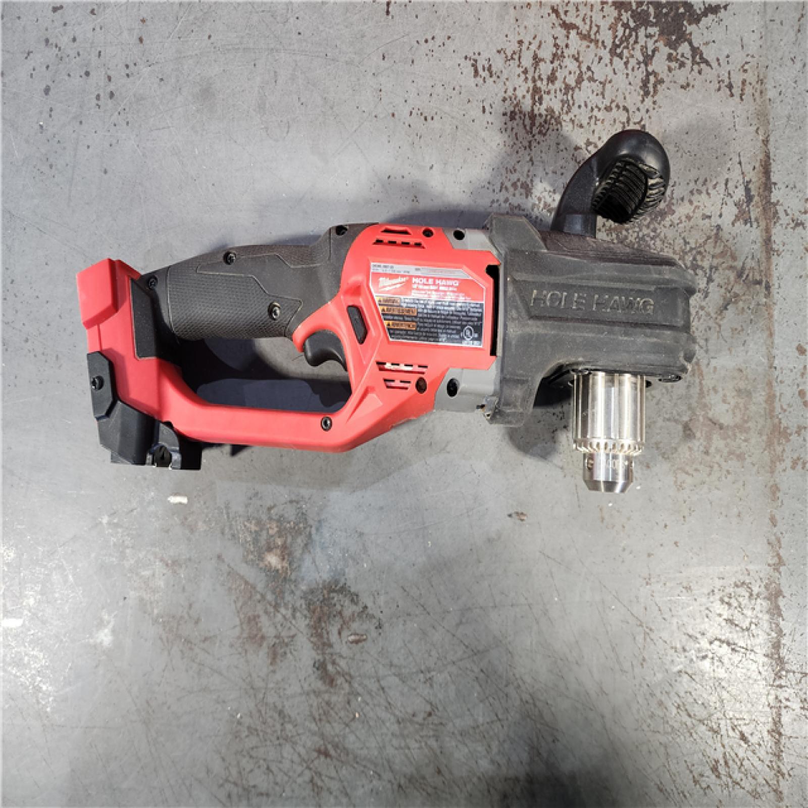 HOUSTON LOCATION - AS-IS Milwaukee M18 FUEL GEN II Brushless Cordless 1/2 in. Hole Hawg Right Angle Drill (Tool-Only)