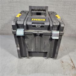 HOUSTON LOCATION - AS-IS (APPEARS LIKE NEW) DEWALT 20V MAX Lithium-Ion 200 Ft. Red Self Leveling Rotary Laser Level with Detector, 2.0Ah Battery, Charger, and TSTAK Case