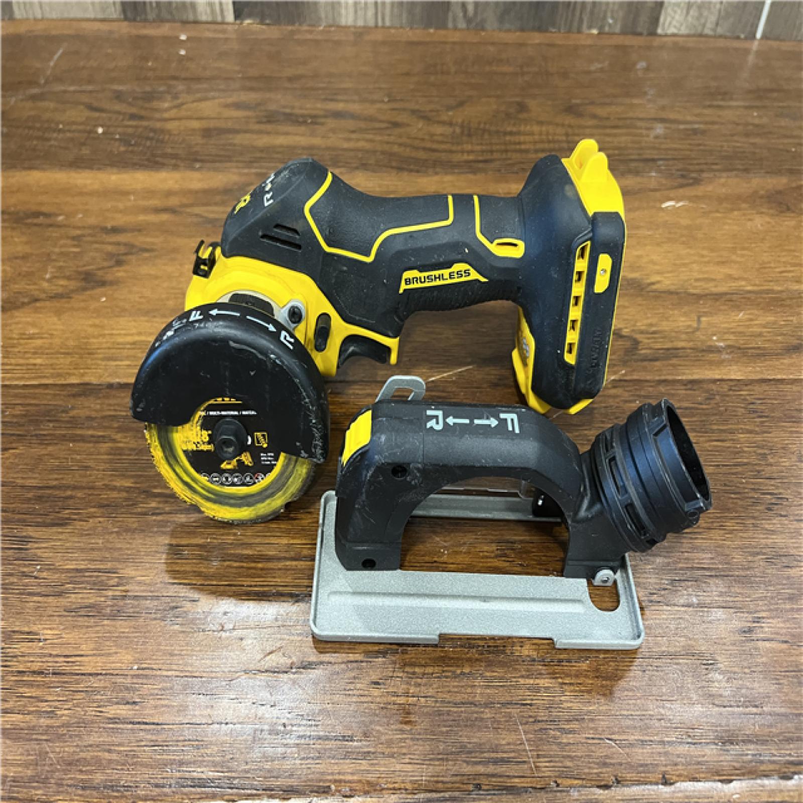 AS-IS DeWalt 20V MAX XR 3 in. Cordless Brushless Cut-Off Saw Tool Only