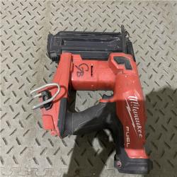 Houston location AS-IS Milwaukee M18 Fuel 18V Brushless 18-Gauge Brad Nailer 2746-20 (Bare Tool)