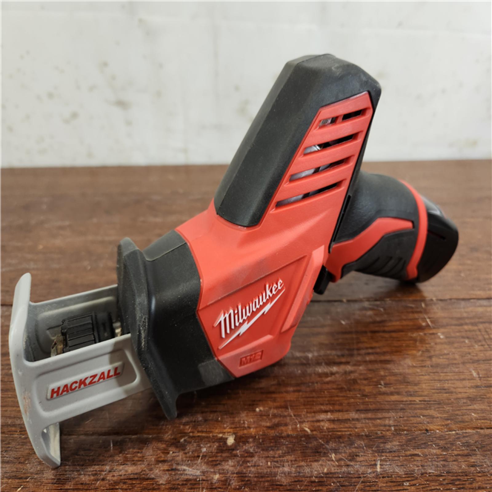 AS-IS Milwaukee M12 12V Brushed Cordless HACKZALL Reciprocating Saw Kit