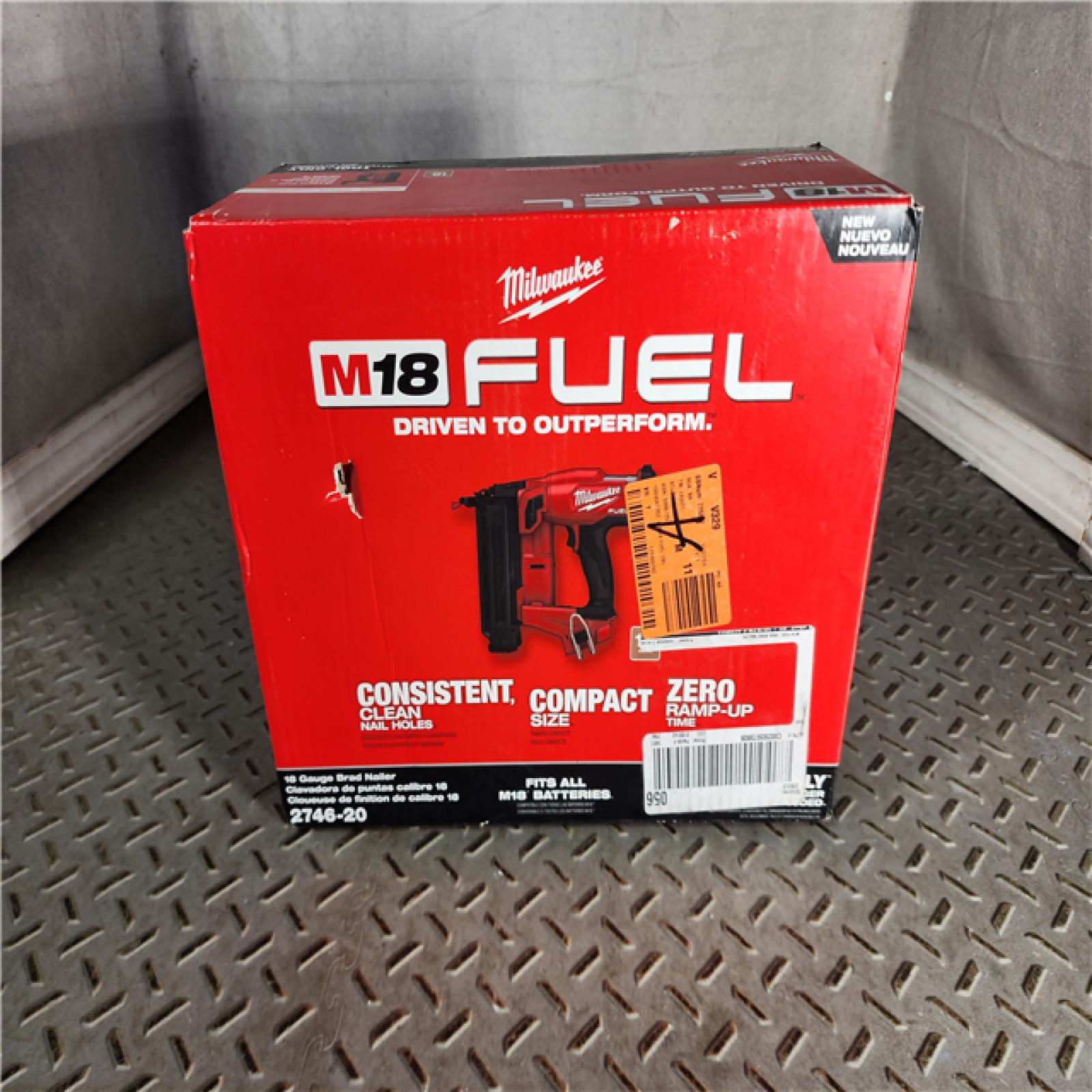 HOUSTON LOCATION - AS-IS Milwaukee M18 Fuel 18V Brushless 18-Gauge Brad Nailer 2746-20 (Bare Tool)