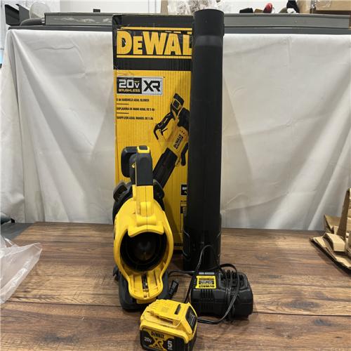 AS-IS DeWalt Brushless Cordless Battery Powered Handheld Leaf Blower KIT