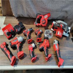 CALIFORNIA NEW MILWAUKEE M18 9-TOOL COMBO KIT