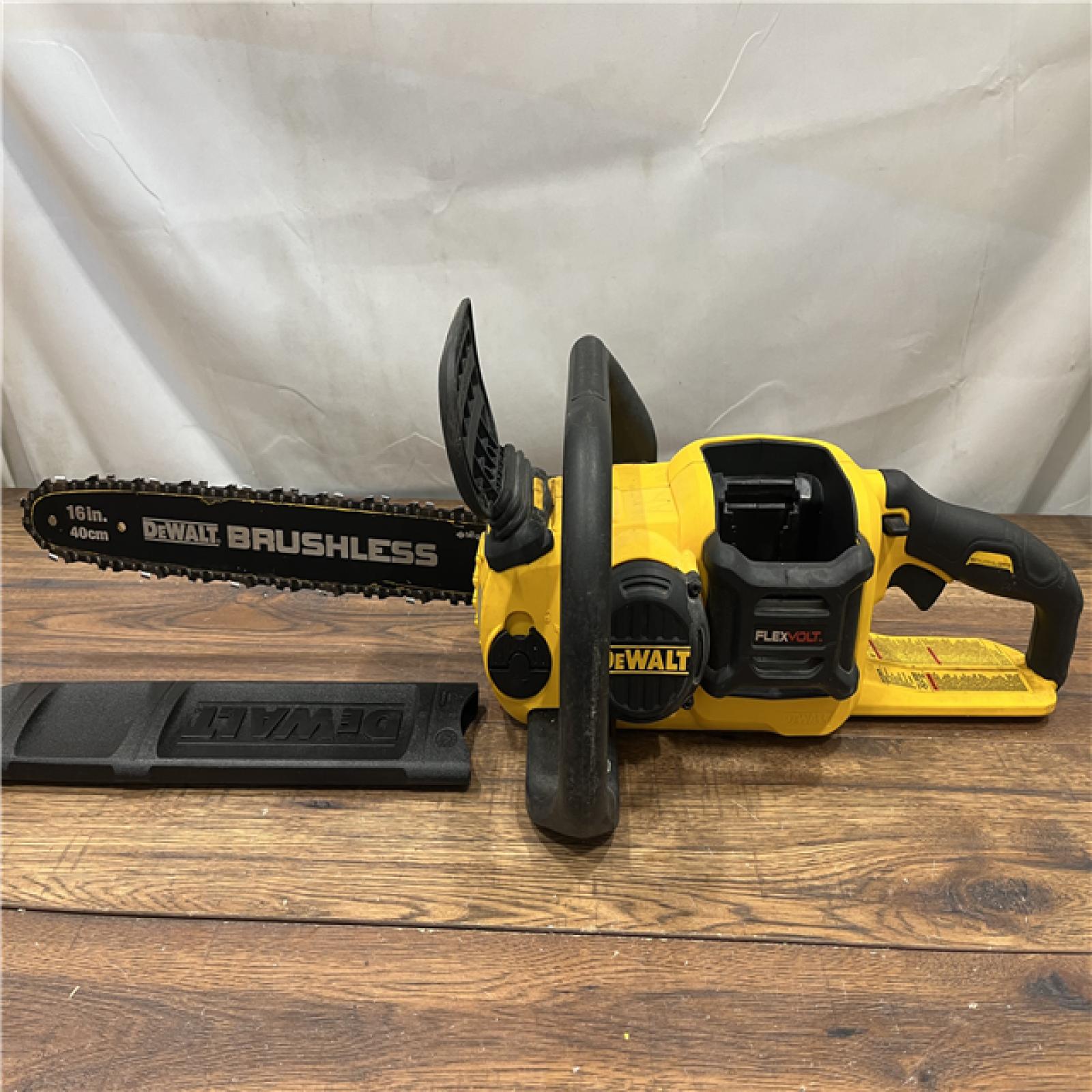 AS IS DEWALT DCCS670B 16in Chainsaw 60V MAX - Tool Only