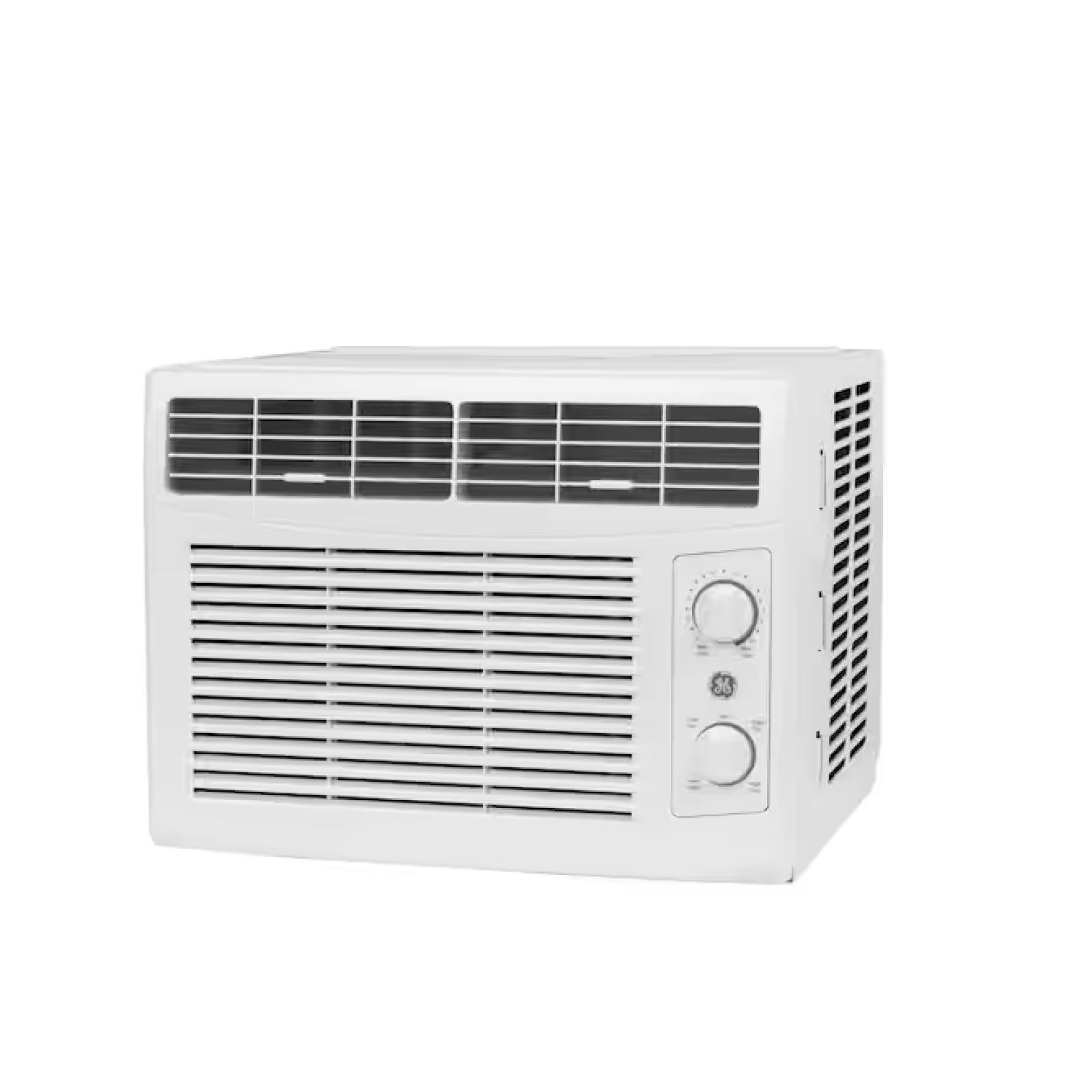 DALLAS LOCATION - GE 5,000 BTU 115-Volt Window Air Conditioner for 150 sq. ft. Rooms in White PALLET- ( 12 UNITS)