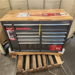 CaliforniaAS-IS Husky 10-Drawer Mobile Workbench with Plastic Bin Storage Drawer