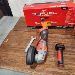 AS-IS Milwaukee 2880-20 M18 FUEL 18-Volt Lithium-Ion Brushless Cordless 4-1/2 in./5 in. Grinder W/Paddle Switch (Tool-Only)