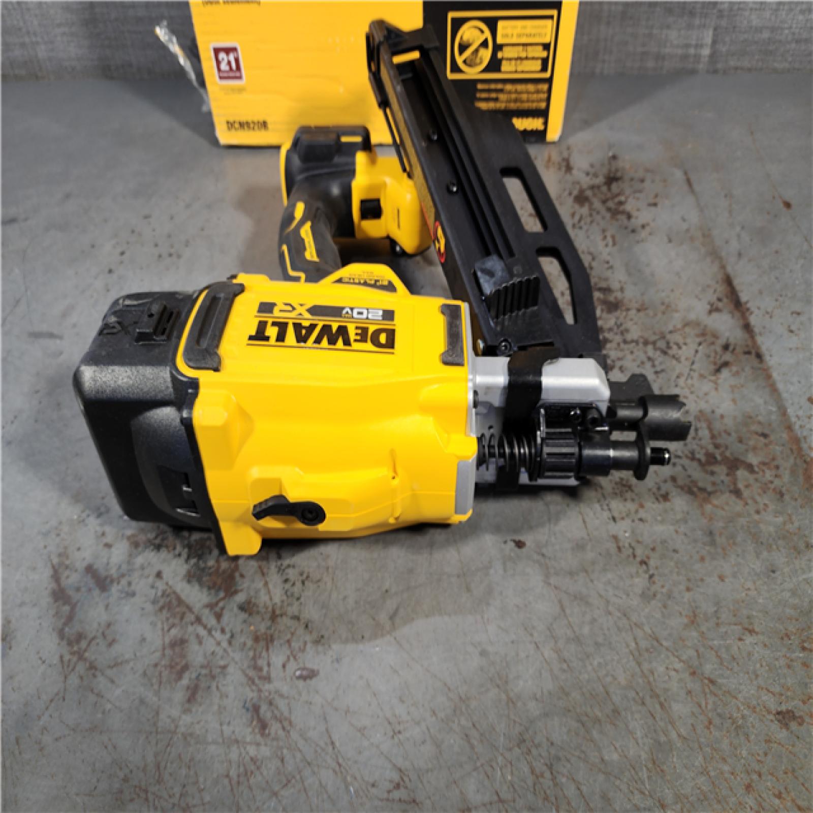 HOUSTON LOCATION - AS-IS DEWALT 20-Volt 21Â° Cordless Framing Nailer (Tool-Only)