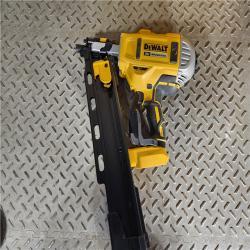 HOUSTON LOCATION - AS-IS (APPEARS LIKE NEW) DEWALT 20V MAX XR Lithium-Ion Electric Cordless Brushless 2-Speed 21° Plastic Collated Framing Nailer (Tool Only)