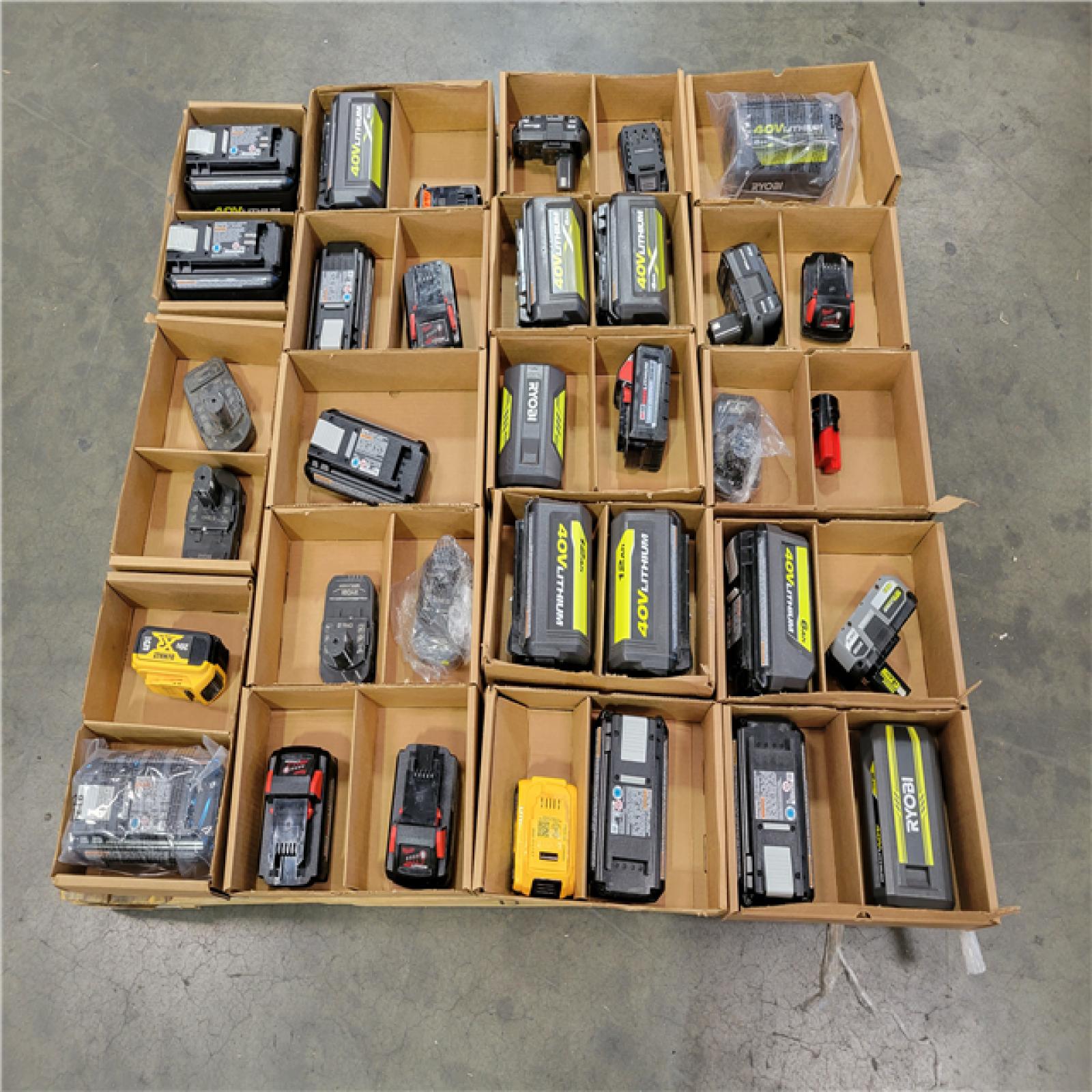 California AS-IS Battery Pallet